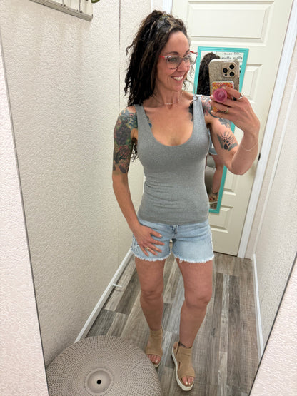 Timeless Built In Bra Seamless Tank