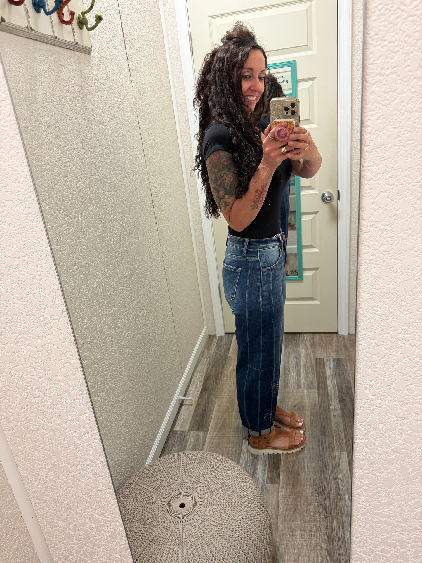Betsy Barrel High Rise Risen Jeans