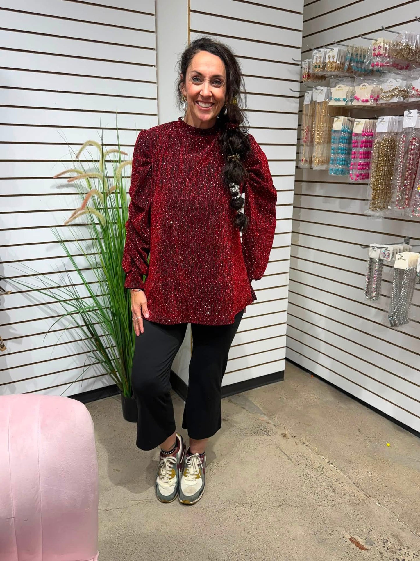 Fancy Like That Holiday Party Top
