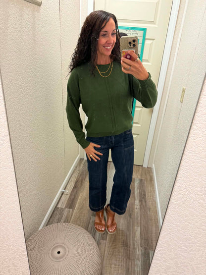 Vitality Long Sleeve Sweater Top