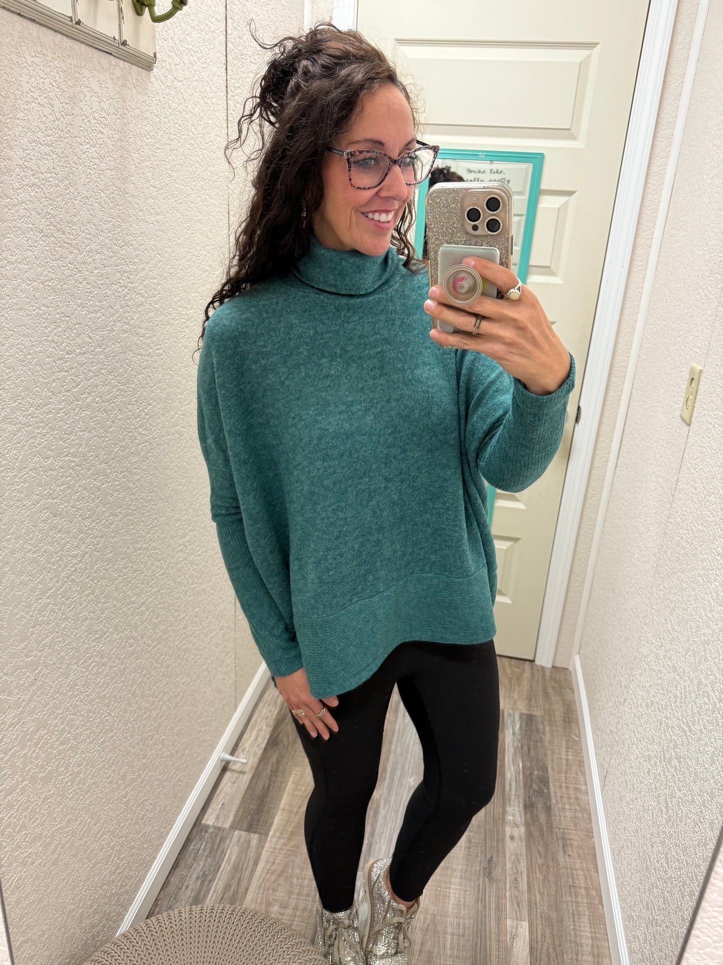 Fawn Hacci Turtleneck Sweater