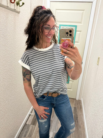 Savannah Stripes Short Sleeve T