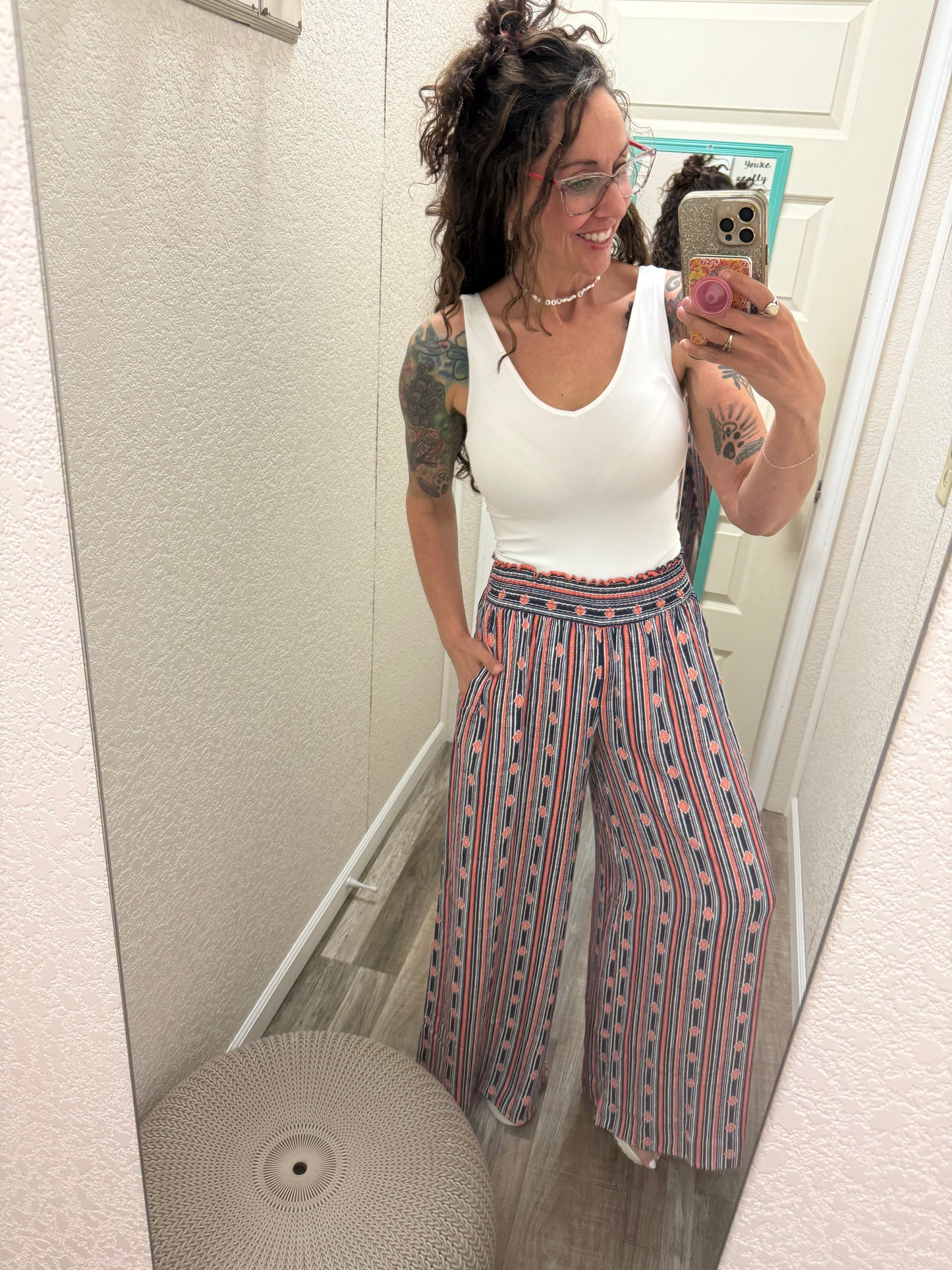 Red White & Bluetiful Wide Leg Pants