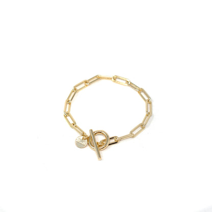 Keepsake Chain Charm Bracelet Gold