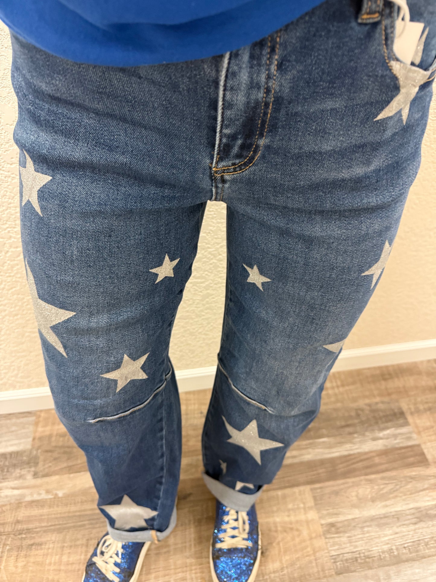 Oh My Stars Barrel Risen Jeans