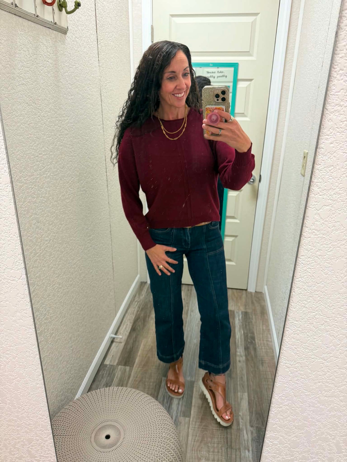Vitality Long Sleeve Sweater Top