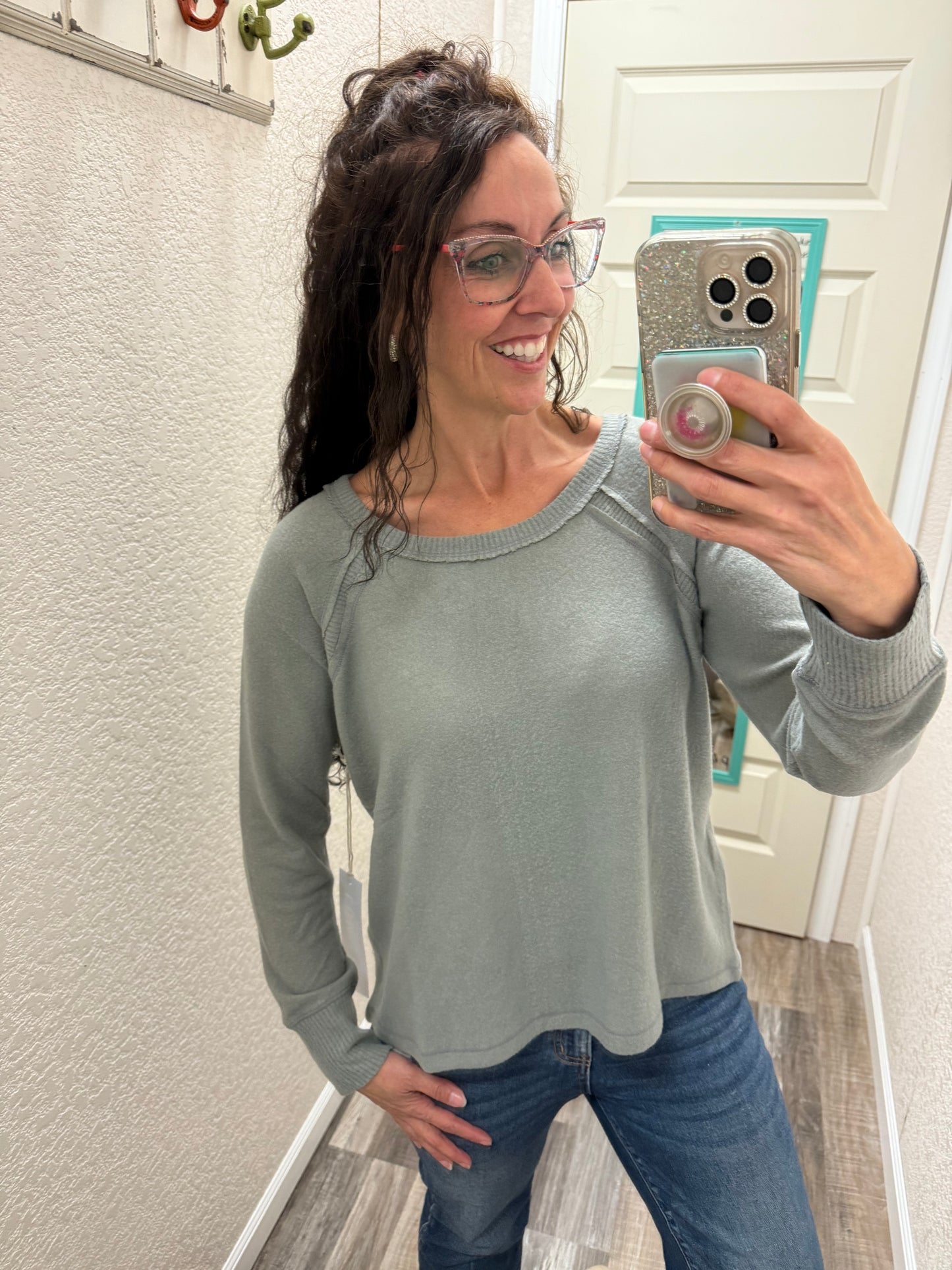 Candice Crew Neck Pullover