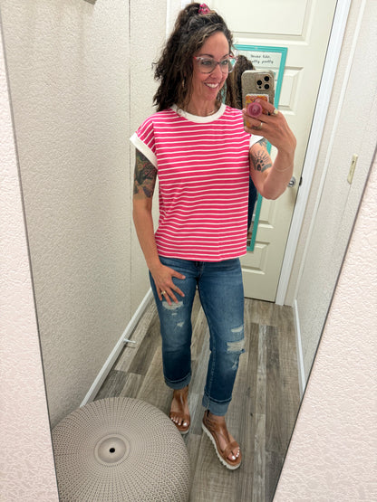 Savannah Stripes Short Sleeve T