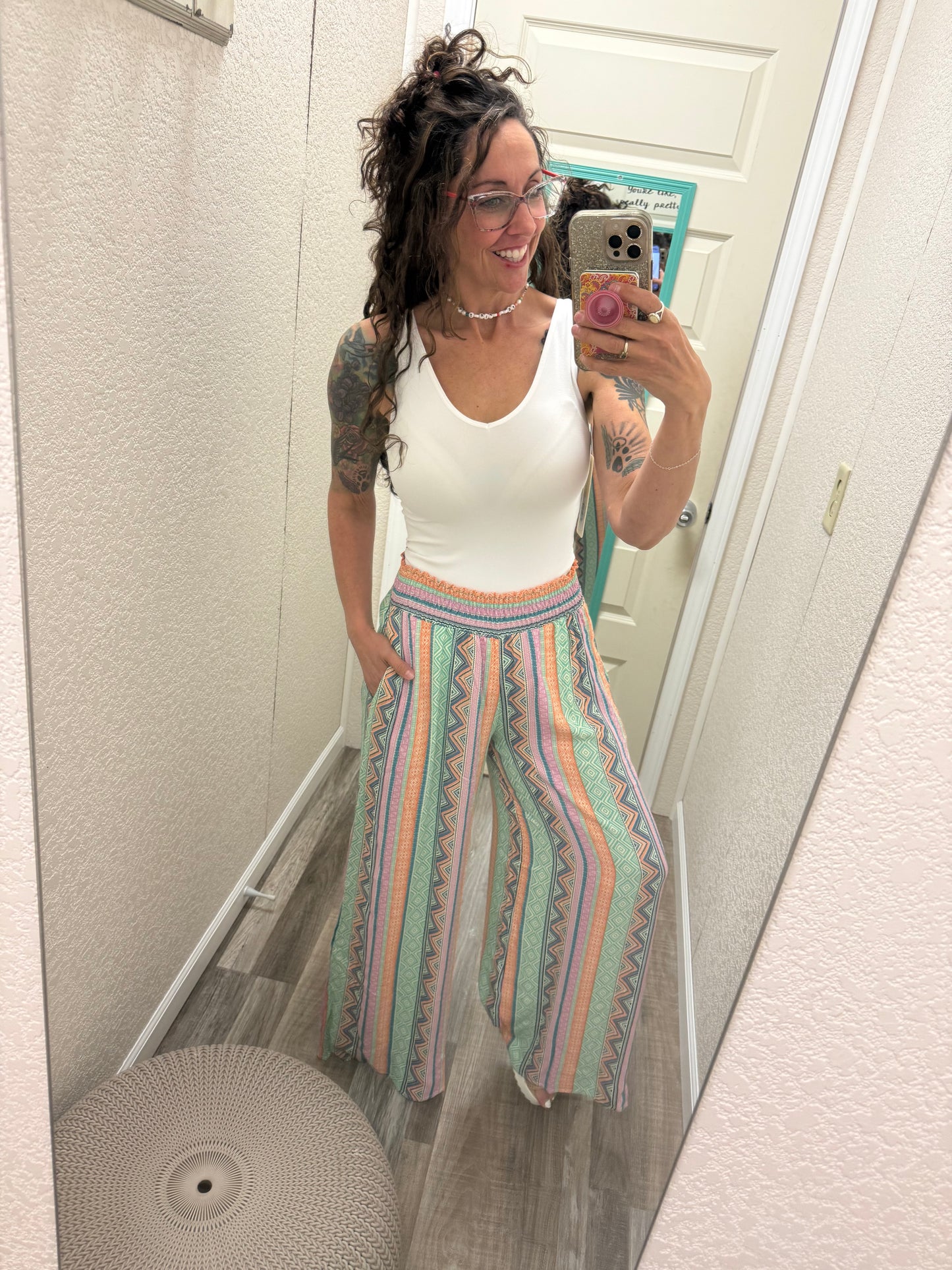 Beachin Wide Leg Pants