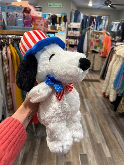 Uncle Sam Snoopy Warmies