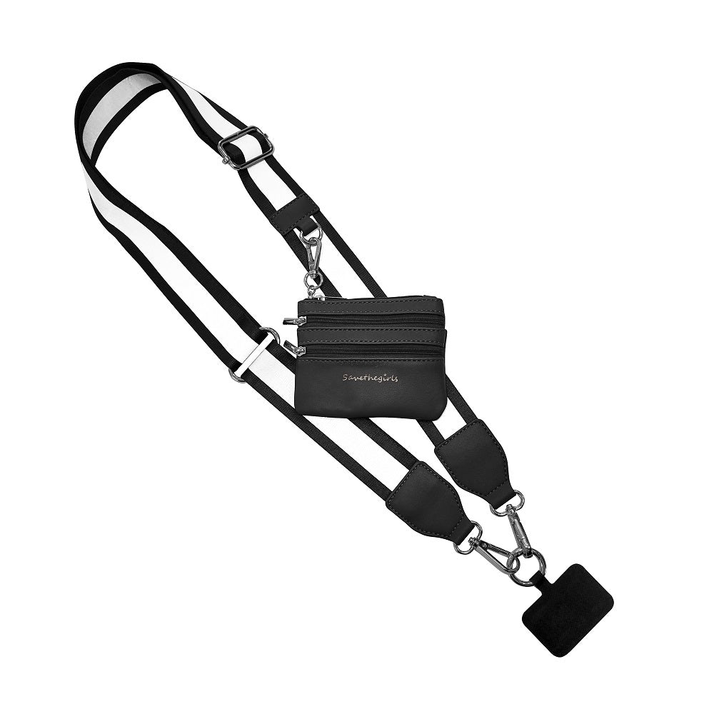 Clip & Go Strap with Pouch - Reflective Collection