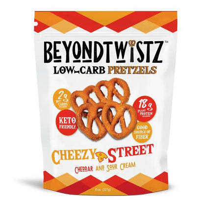 Low Carb Pretzels Cheezy Street