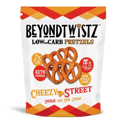 Low Carb Pretzels Cheezy Street