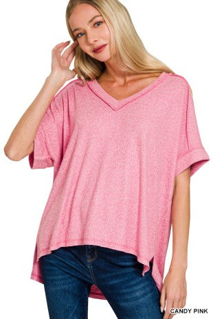 Melanie Vneck Top