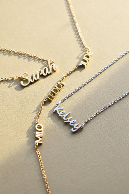 Resort - Custom Classic Script Name Necklace - SS & WR