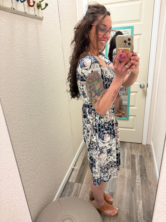 Polly Patchwork Dress