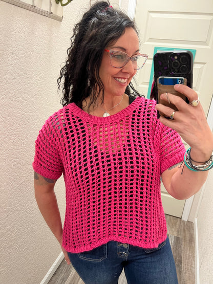 Crystal Crochet Top