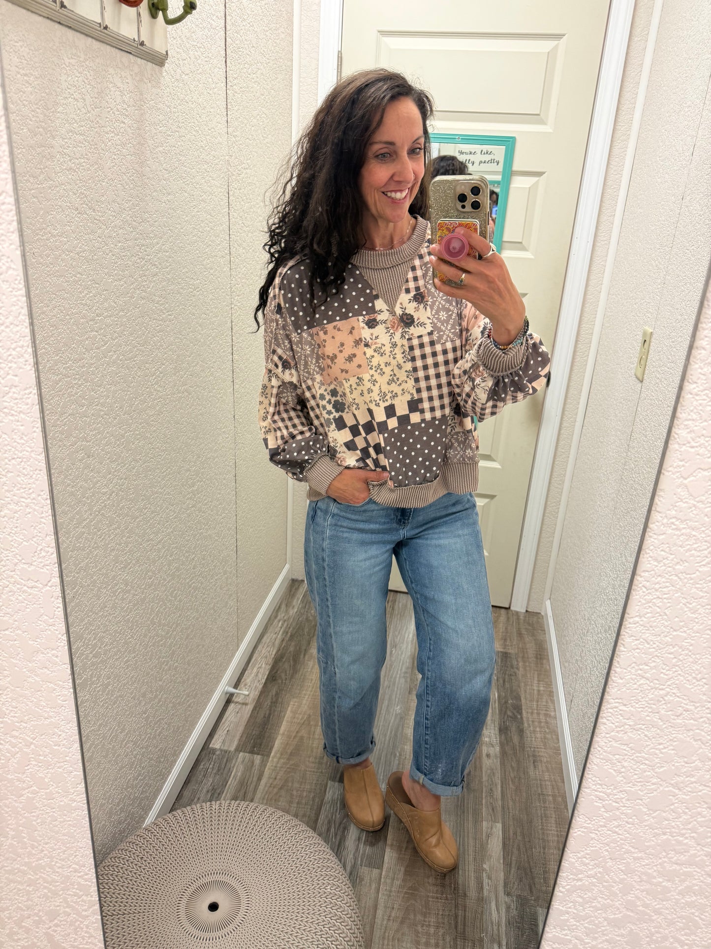Patchwork Frenzy Top