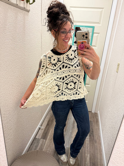 Hera Greek Goddess Crochet Tank