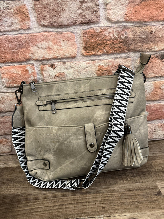 Washed Grey Purse