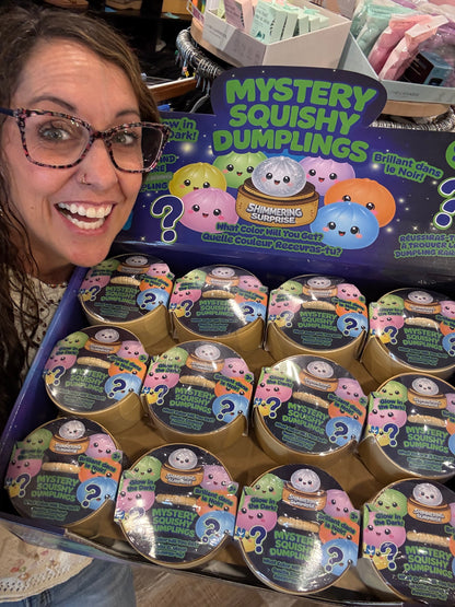 Glow in the Dark 4" Mystery Squishy Dumpling -