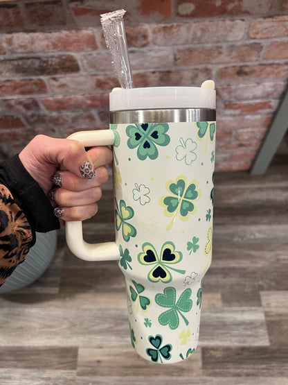 Shamrock 40 oz tumbler