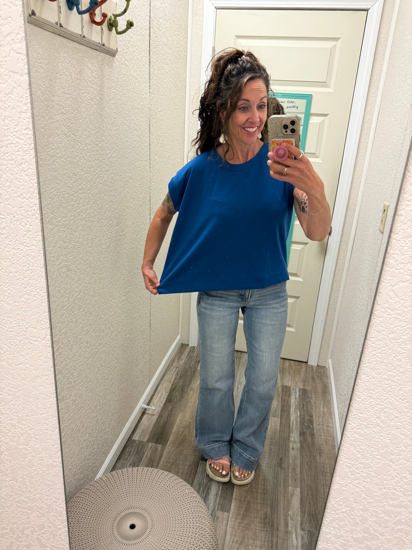 Lucie Scrumptious Short Sleeve Top