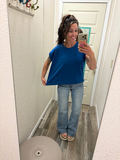 Lucie Scrumptious Short Sleeve Top