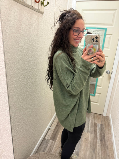 Fawn Hacci Turtleneck Sweater