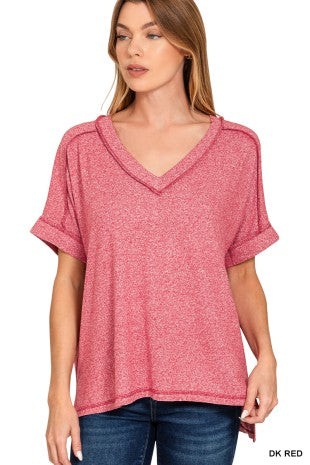Melanie Vneck Top