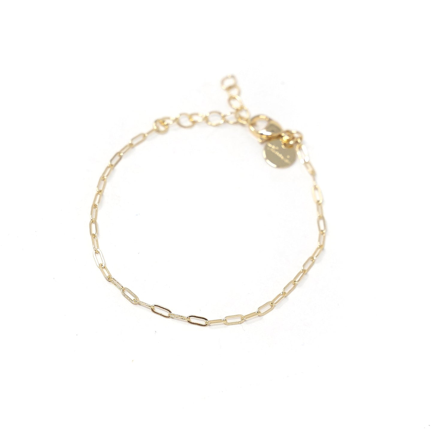 Resort - Mini Paperclip Anklet - SS & WR