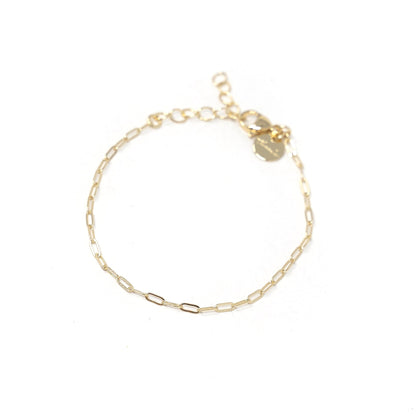Resort - Mini Paperclip Anklet - SS & WR