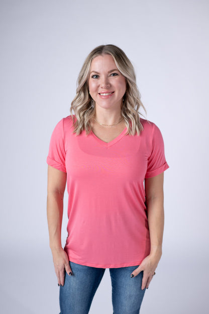 IN STOCK Sophie Tee - Sun Kissed Coral