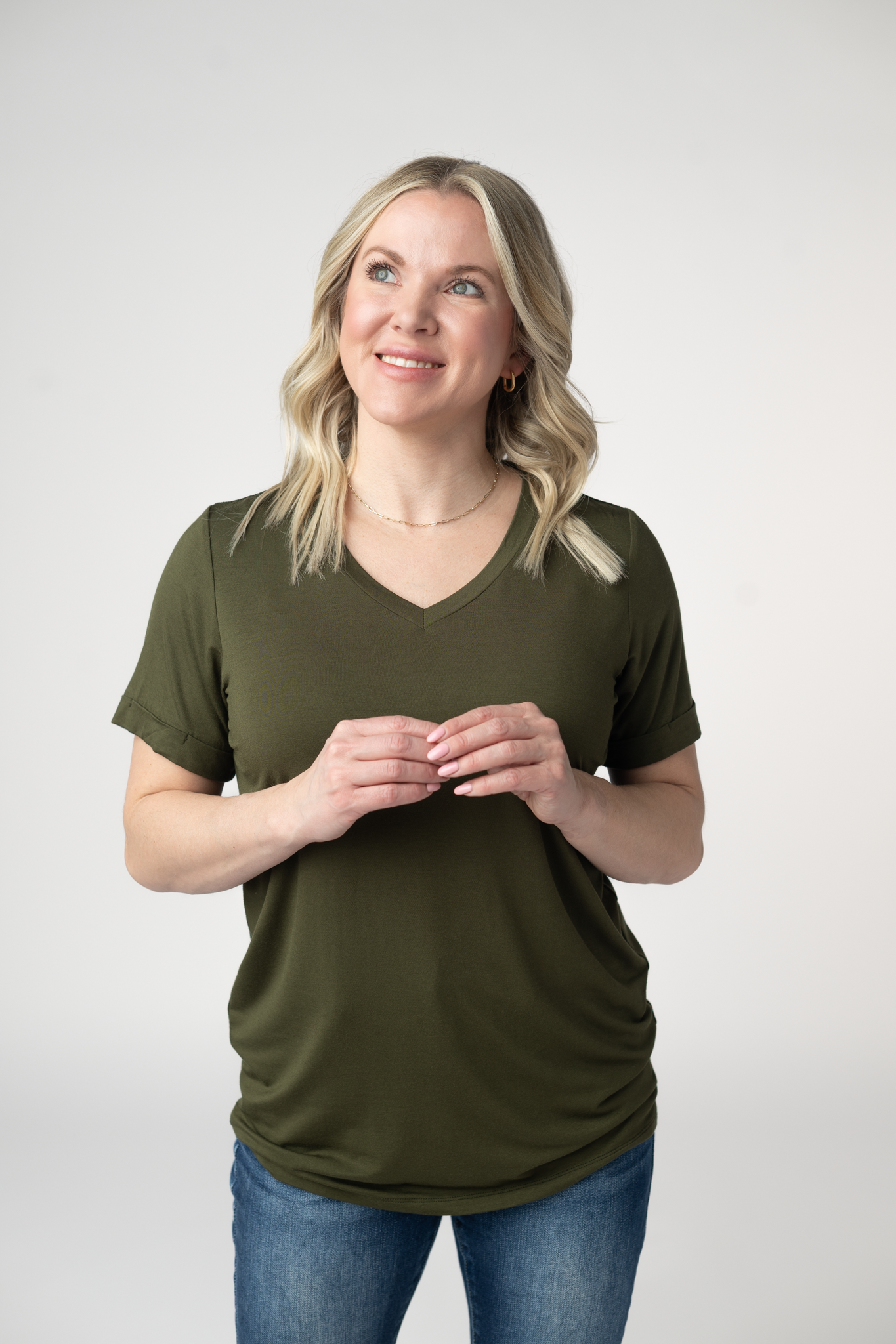 IN STOCK Sophie Top - Dark Olive