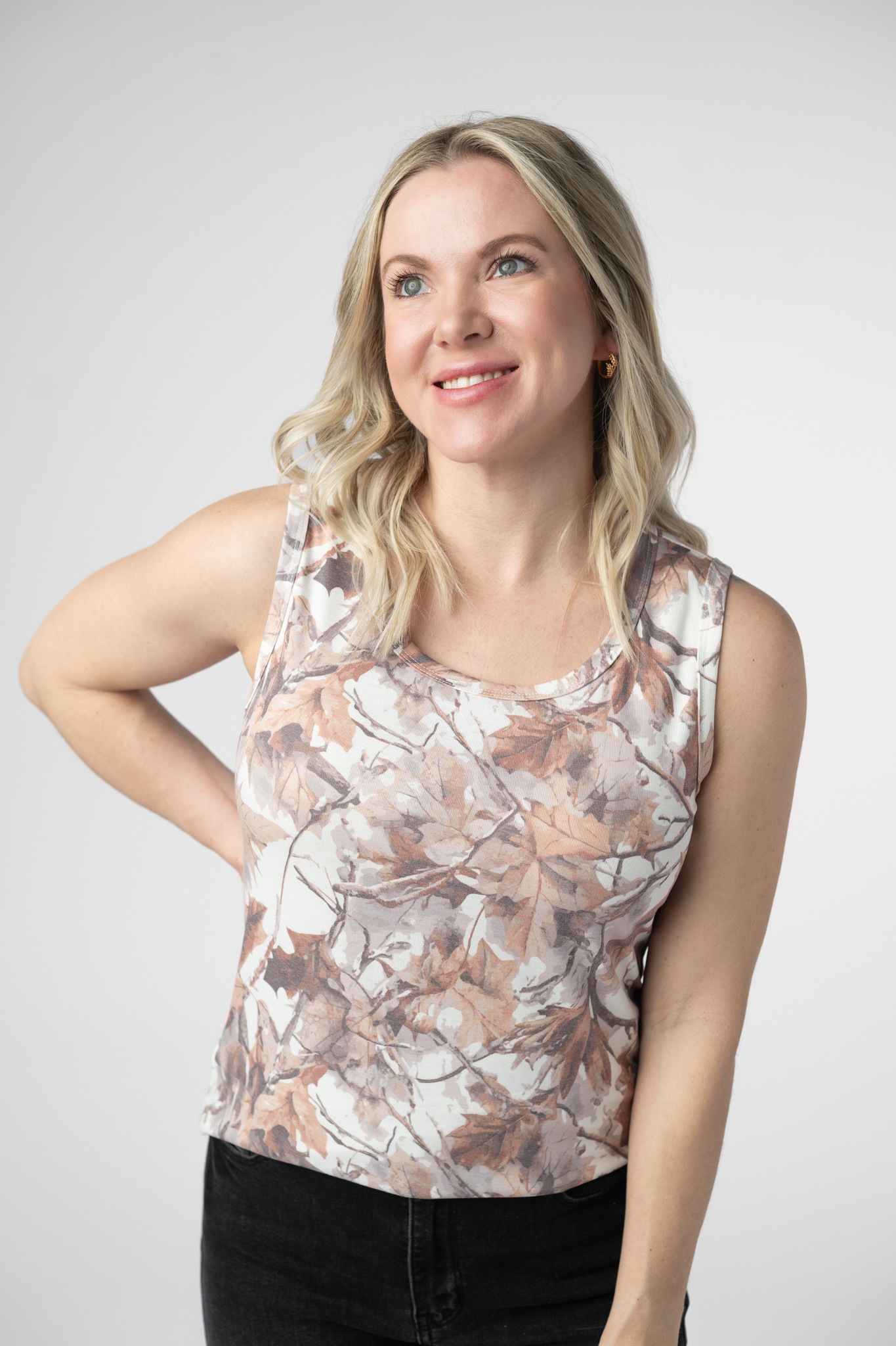 PREBOOK Ava Tank - Woodsy Camo