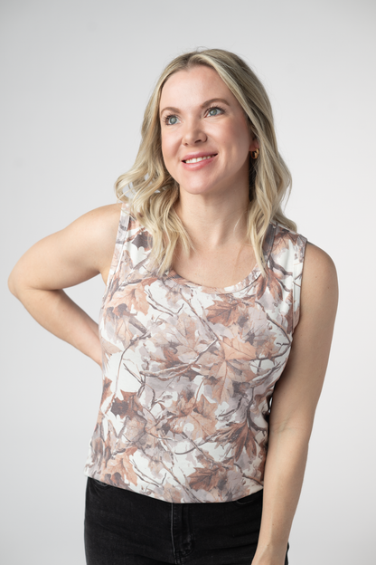 PREBOOK Ava Tank - Woodsy Camo