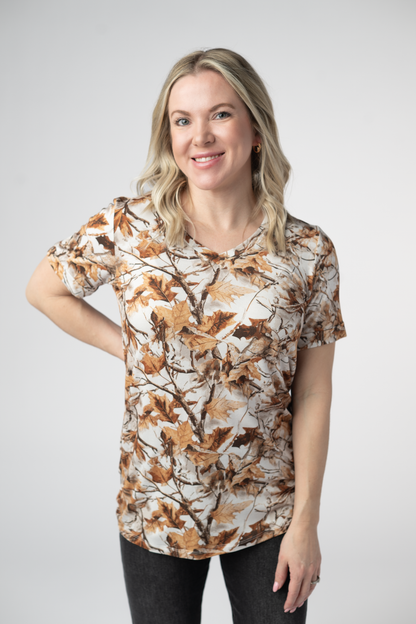 PREBOOK Sophie Tee - Woodsy Camo