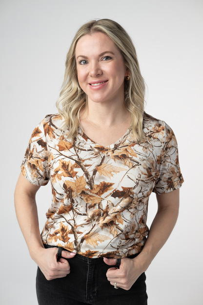 PREBOOK Sophie Tee - Woodsy Camo