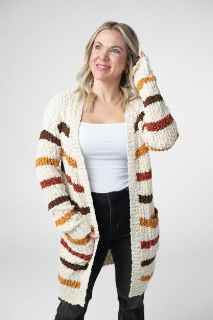 IN STOCK Fall Striped Cardigan