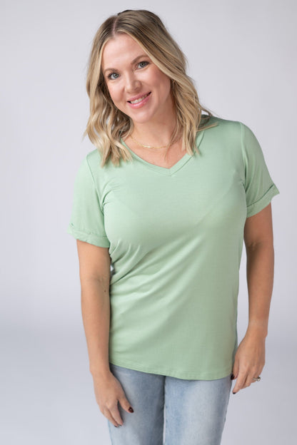 IN STOCK Sophie Tee - Seafoam Green