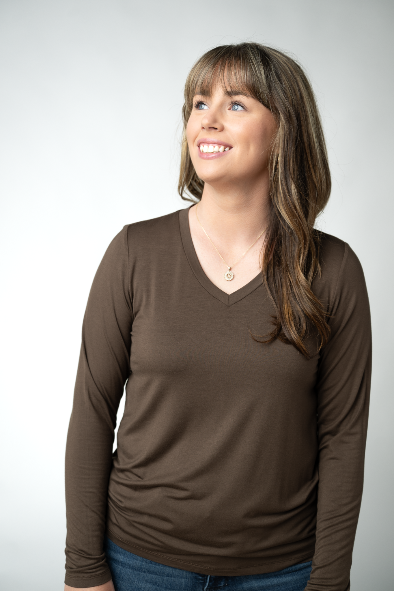 IN STOCK Larissa Long Sleeve - Brown