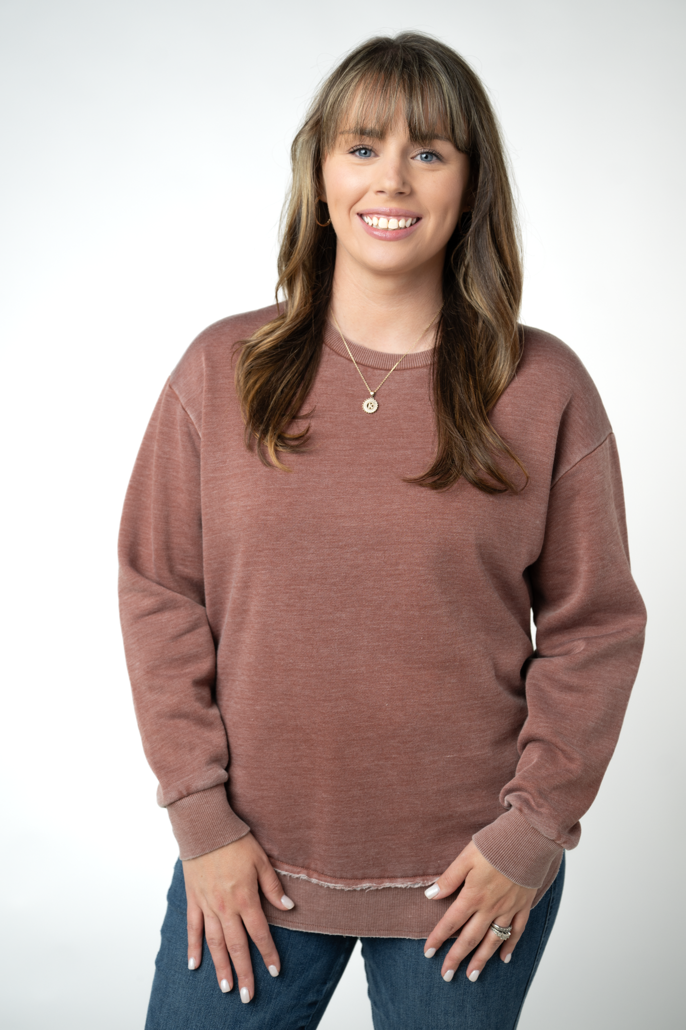 MARKET EXCLUSIVE Vintage Wash Pullover - Brown