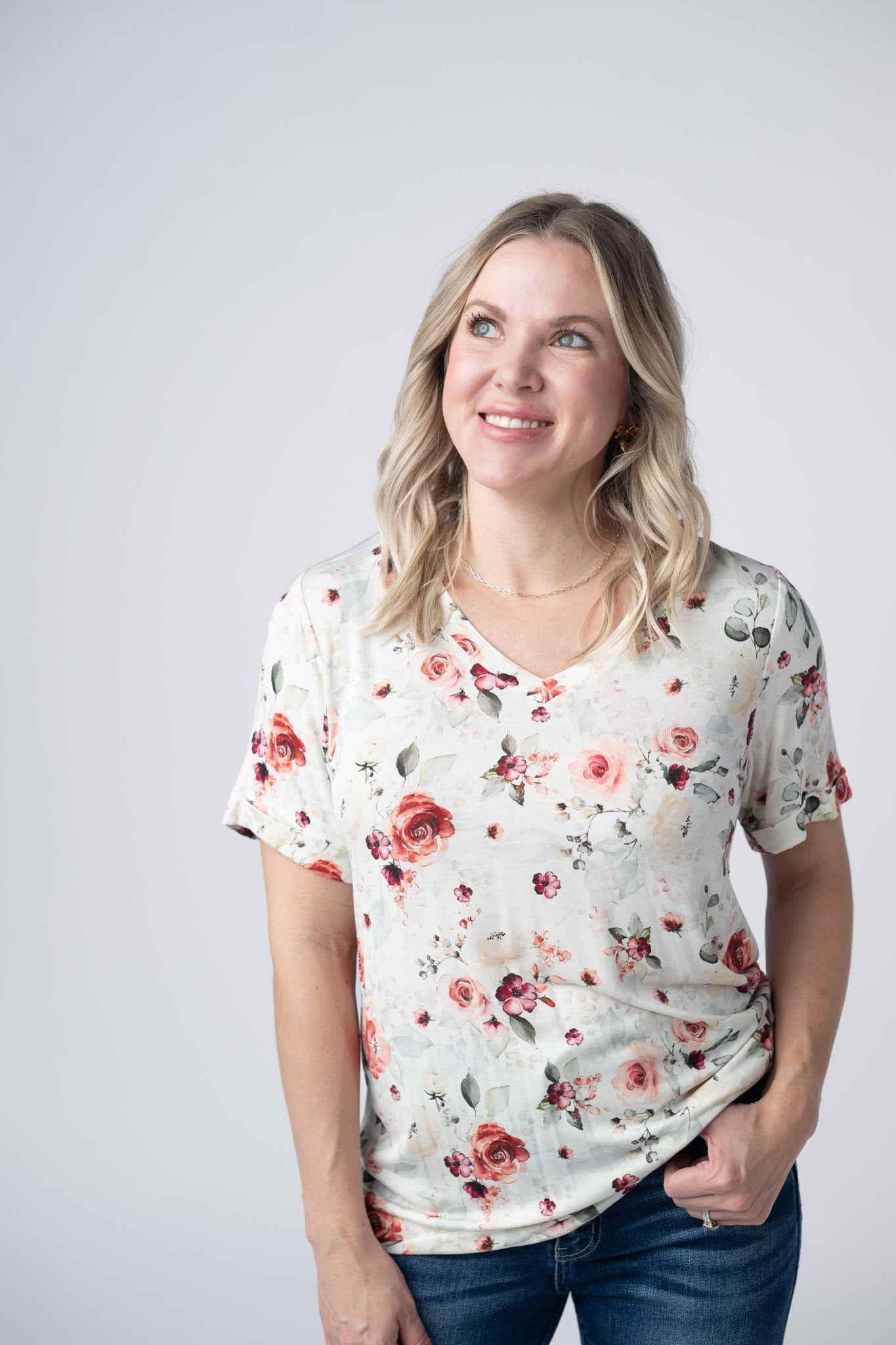 IN STOCK Sophie Tee - Pink Bloom