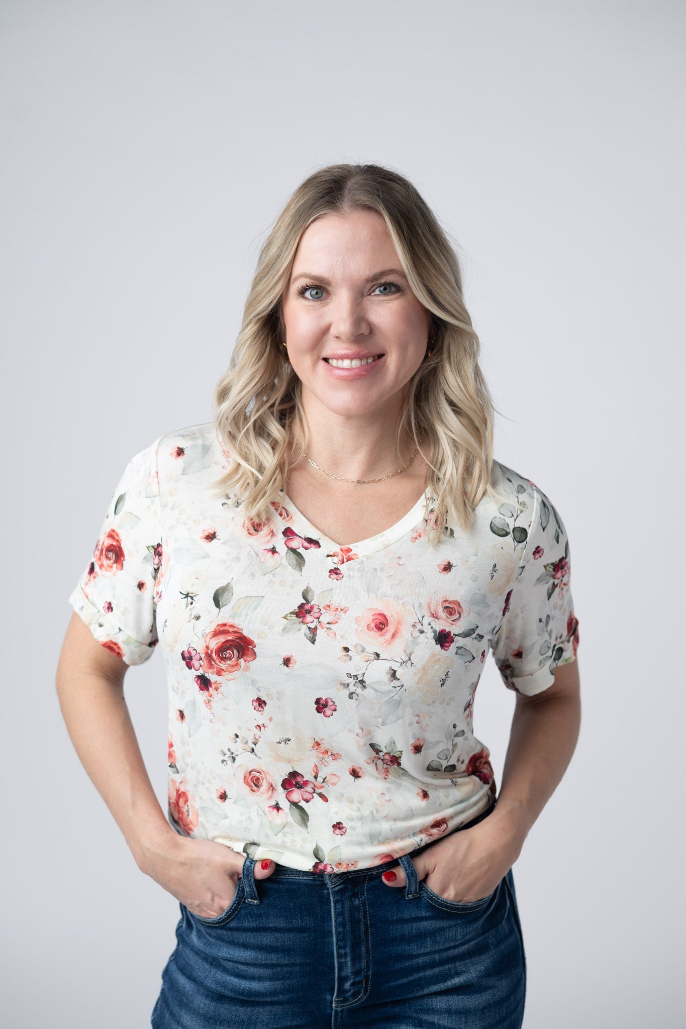 IN STOCK Sophie Tee - Pink Bloom