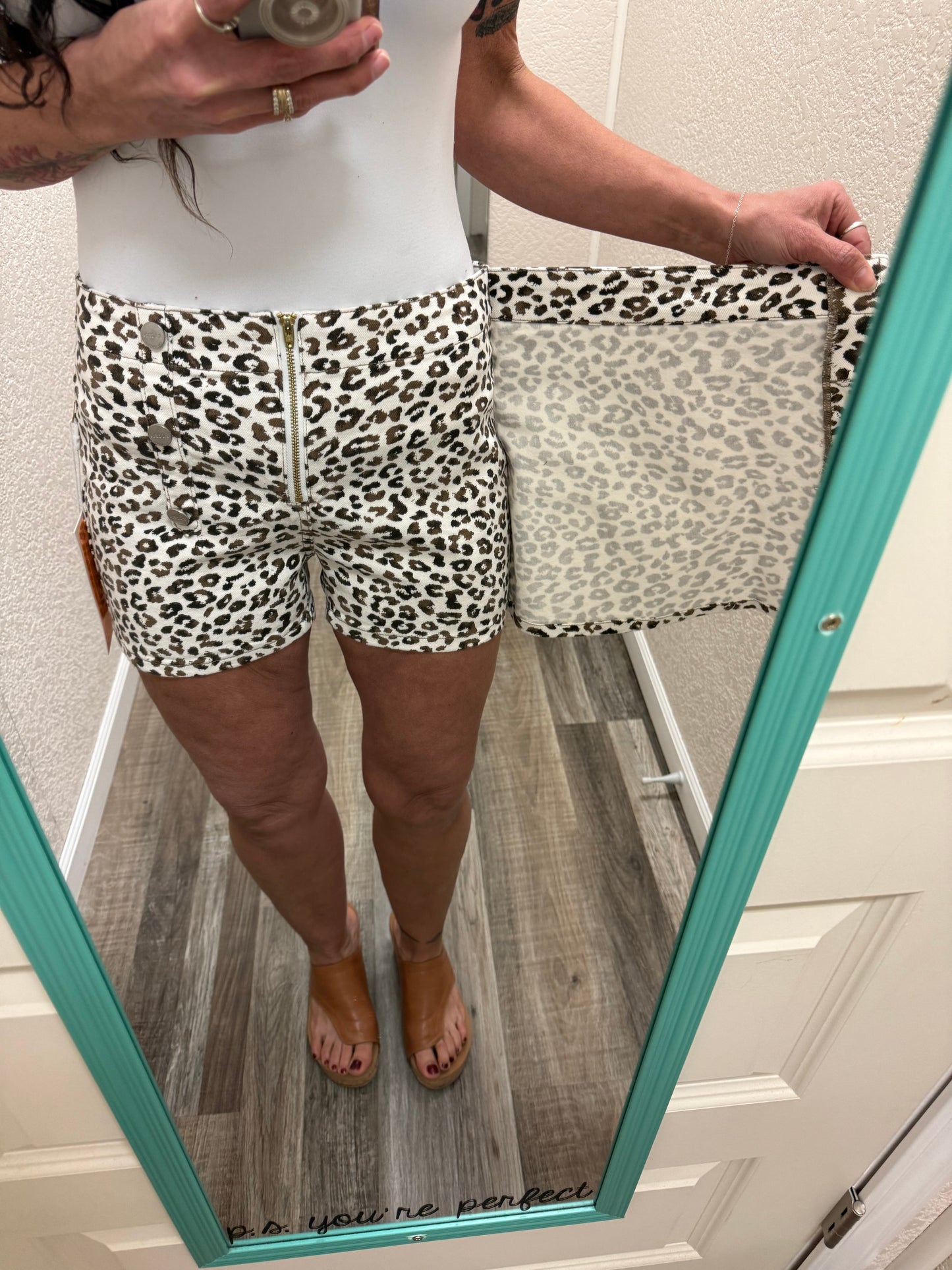 Charlotte Button Down Skort