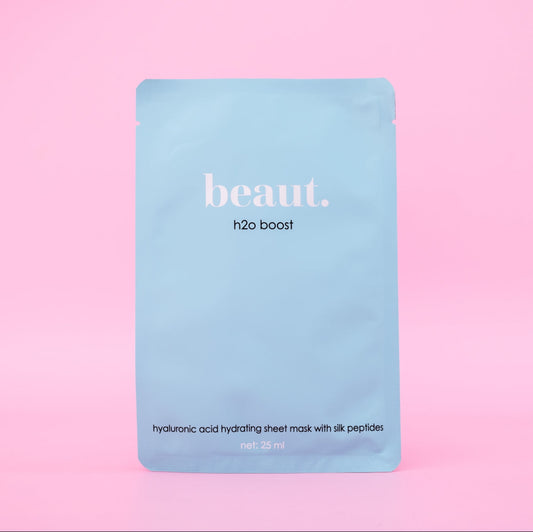 h2o boost sheet mask