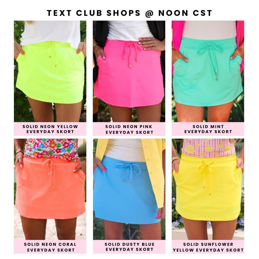 PREORDER- Jess Lea Skort