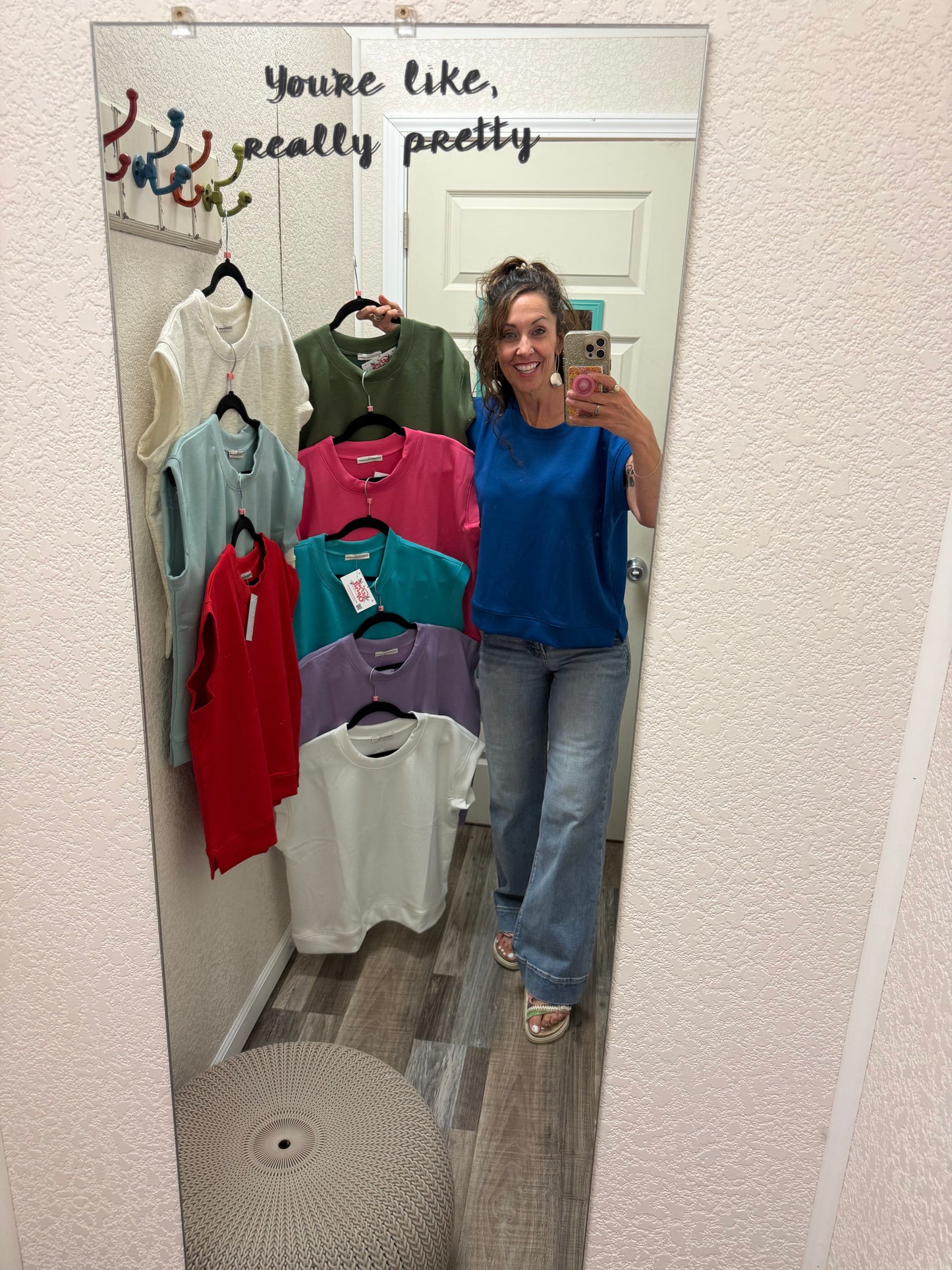 Lucie Scrumptious Short Sleeve Top