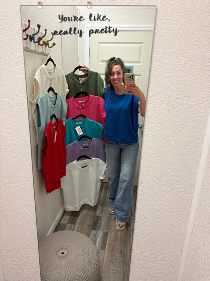 Lucie Scrumptious Short Sleeve Top