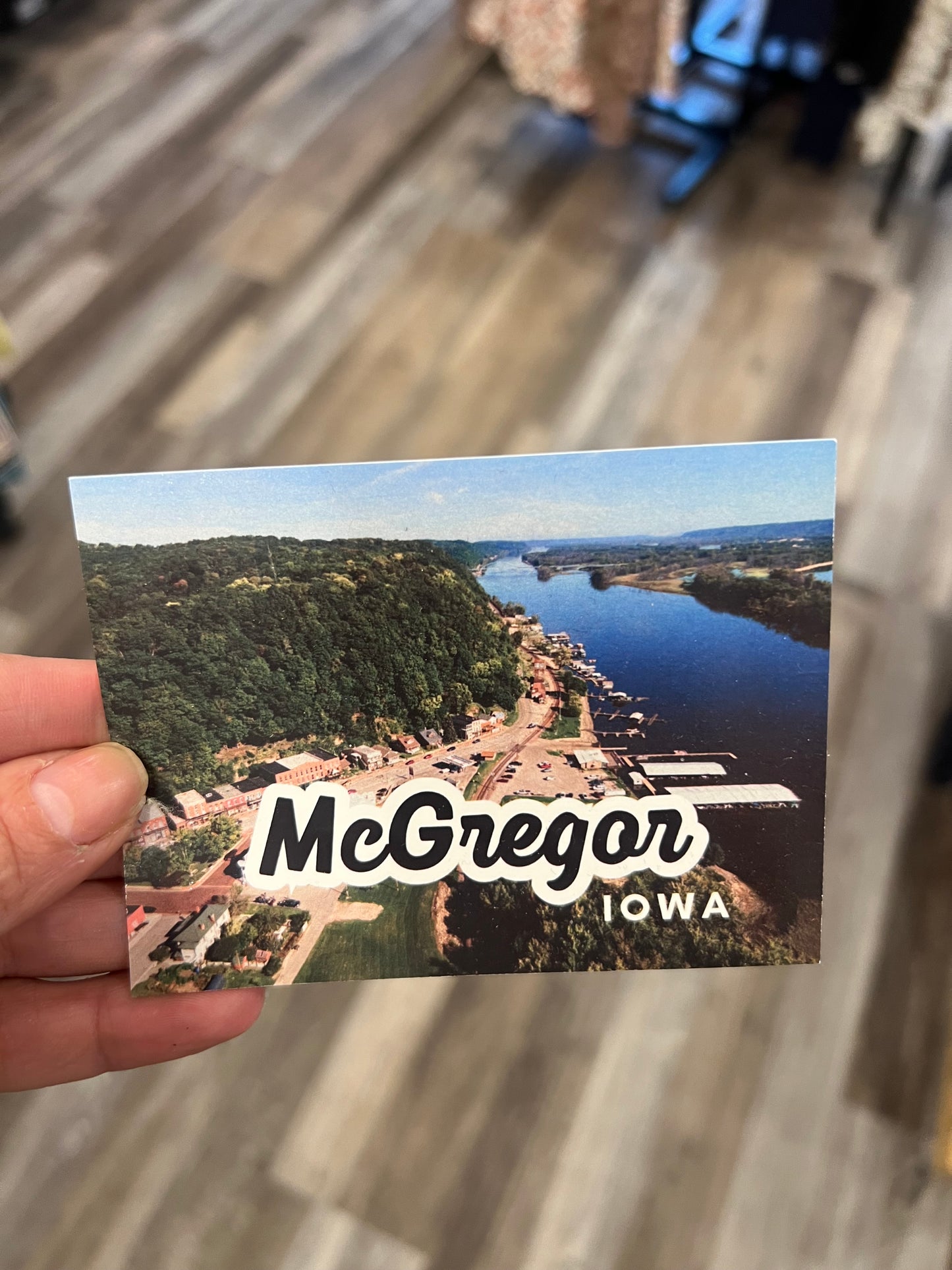 McGregor Iowa Sticker Decals | 4"x3" UV Coated